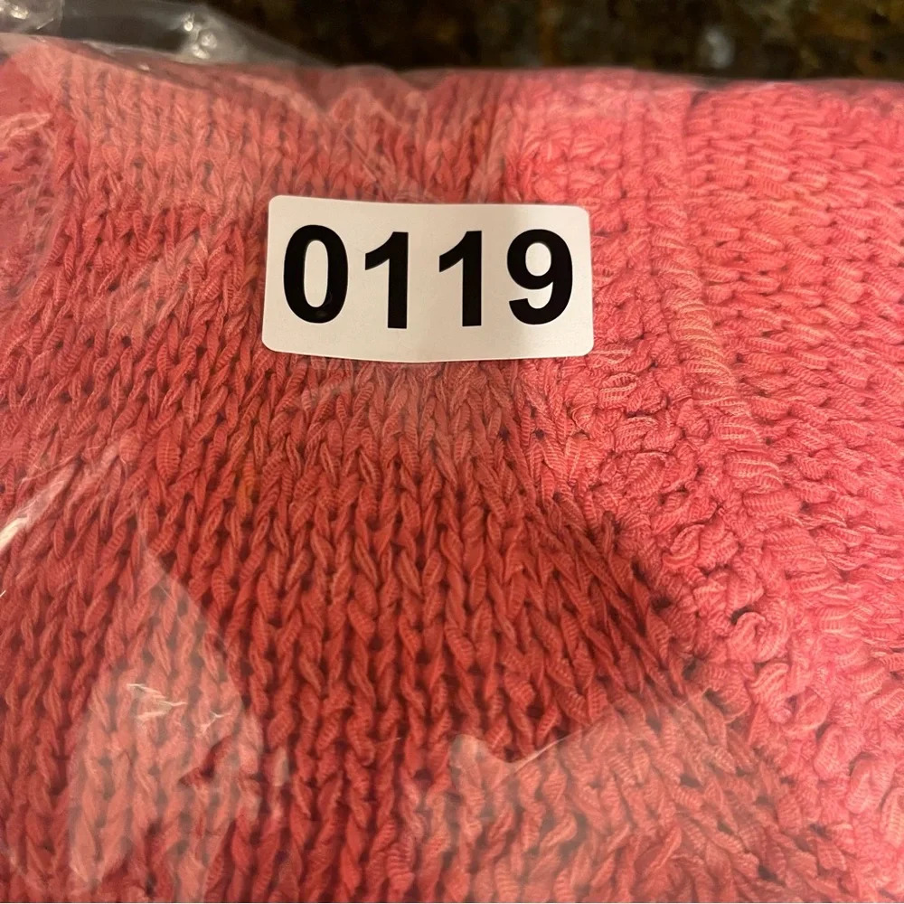Vintage Coldwater Creek Y2k Crochet Knit Cardigan Sweater Size XS Pink Cottage - Picture 7 of 7